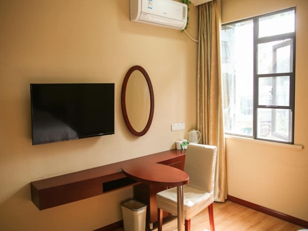 Greentree Inn Jiangsu Zhenjiang Dingmao Industrial Park Wode Square Express Hotel Luaran gambar