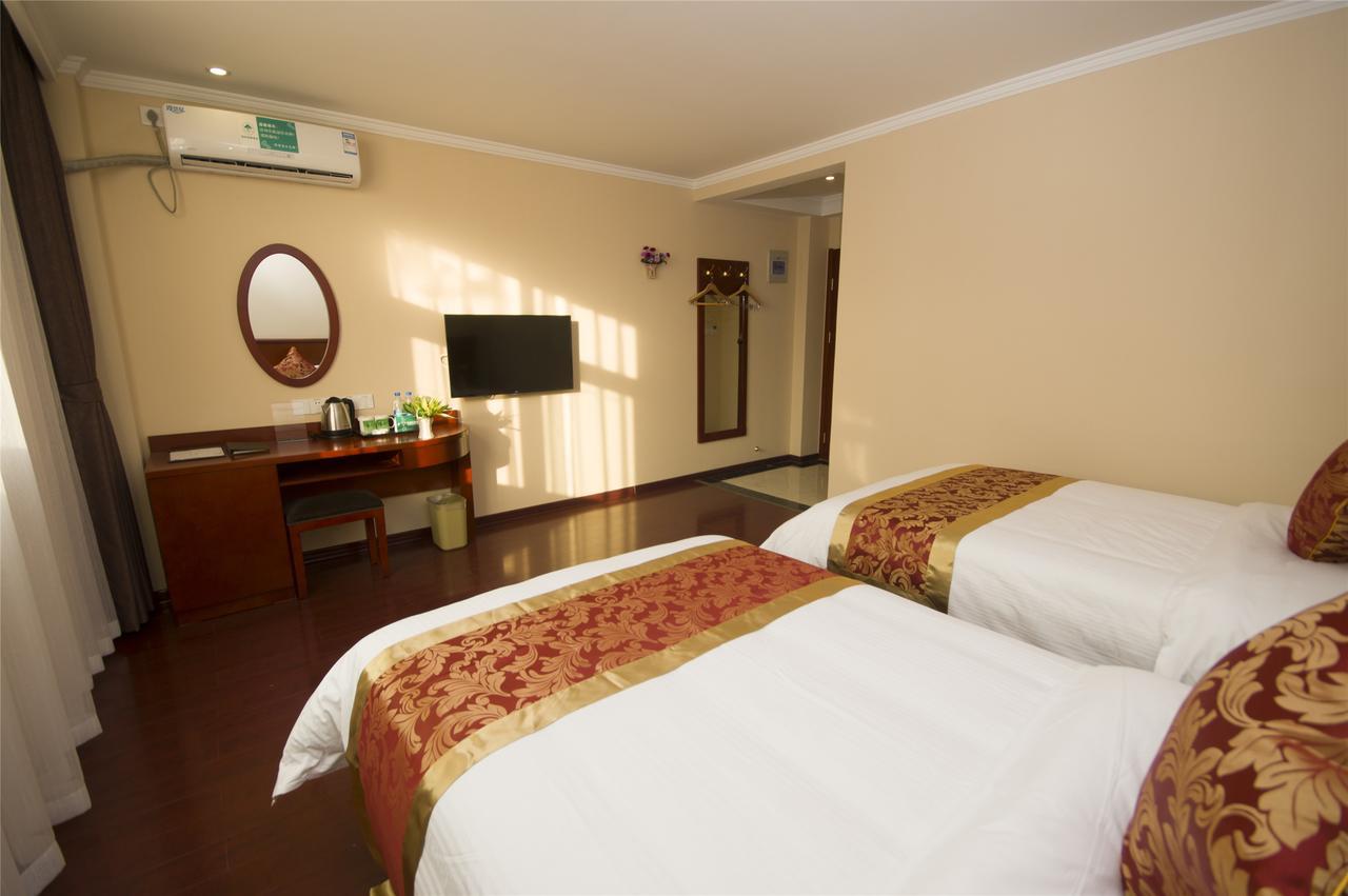 Greentree Inn Jiangsu Zhenjiang Dingmao Industrial Park Wode Square Express Hotel Luaran gambar